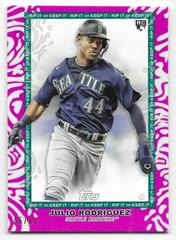 Julio Rodriguez [Fuchsia] #74 Baseball Cards 2022 Topps Rip Prices