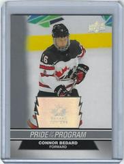 Connor Bedard #65 Hockey Cards 2023 Upper Deck Team Canada Juniors Prices