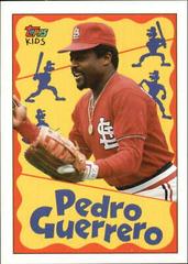 Pedro Guerrero #26 Baseball Cards 1992 Topps Kids Prices