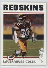 Laveranues Coles #14 Football Cards 2004 Topps Signature Edition Prices