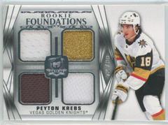 Peyton Krebs Hockey Cards 2020 Upper Deck The Cup Foundations Quad Jersey Prices