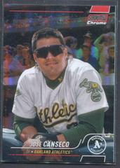 Jose Canseco [Red] Baseball Cards 2022 Stadium Club Chrome Prices