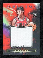 Dalen Terry [Red] #JJ-DTB Basketball Cards 2022 Panini Origins Rookie Jumbo Jerseys Prices