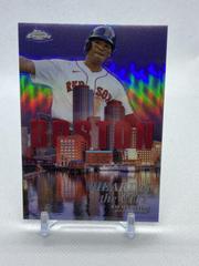 Rafael Devers [Red] Baseball Cards 2022 Topps Chrome Heart of the City Prices