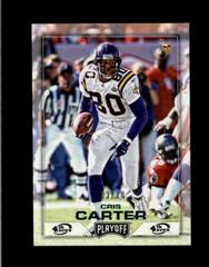 Cris Carter [4th Down] #192 Football Cards 2016 Panini Playoff Prices