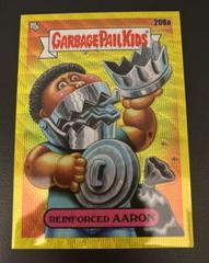 Reinforced AARON [Yellow Wave Refractor] #208a 2022 Garbage Pail Kids Chrome Prices