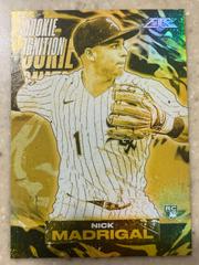Nick Madrigal [Gold] Baseball Cards 2021 Topps Fire Rookie Ignition Prices