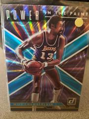 Wilt Chamberlain [Teal Laser] #1 Basketball Cards 2021 Panini Donruss Power in the Paint Prices