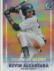 Kevin Alcantara #DOG-8 Baseball Cards 2021 Bowman Chrome Dawn of Glory Prices