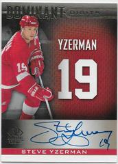 Steve Yzerman [Gold Autograph] #DD-30 Hockey Cards 2020 SP Signature Edition Legends Dominant Digits Prices