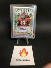 Brock Bowers [Autograph] #TBK-22 Football Cards 2023 Bowman Chrome University The Big Kahuna Prices