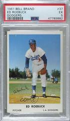 Ed Roebuck #37 Baseball Cards 1961 Bell Brand Dodgers Prices