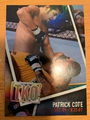 Patrick Cote #PF-23 Ufc Cards 2009 Topps UFC Round 2 Photo Finish Prices