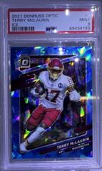 Terry McLaurin [Ice] #1 Football Cards 2021 Panini Donruss Optic Prices