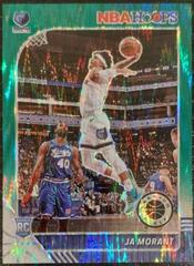 Ja Morant [Green Flash] #259 Basketball Cards 2019 Panini Hoops Premium Stock Prices