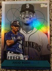 Julio Rodriguez #FF-3 Baseball Cards 2022 Topps Fresh Faces Prices