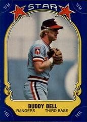 Buddy Bell Baseball Cards 1981 Fleer Star Stickers Prices