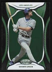 Shawn Green [Mirror Green] #15 Baseball Cards 2023 Panini Chronicles Certified Prices