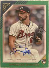 Spencer Strider [Green] #RA-SS Baseball Cards 2022 Topps Gallery Rookie Autographs Prices