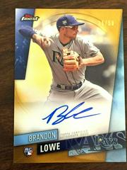 Brandon Lowe [Gold Refractor] #FA-BL Baseball Cards 2019 Topps Finest Autographs Prices