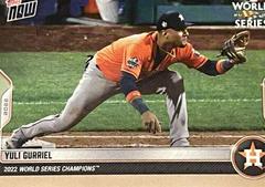 Yuli Gurriel Baseball Cards 2022 Topps Now World Series Champions Prices