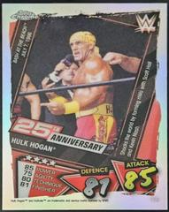 Hulk Hogan [Refractor] Wrestling Cards 2021 Topps Slam Attax Chrome WWE Prices