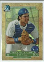 Mike Piazza Baseball Cards 2016 Bowman Draft Chrome MLB History Prices