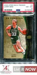 Larry Bird #4 Basketball Cards 2008 Upper Deck Premier Prices