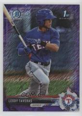 Leody Taveras [Purple Shimmer] Baseball Cards 2017 Bowman Chrome Prospects Prices