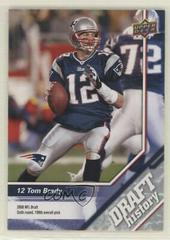 Tom Brady #187 Football Cards 2009 Upper Deck Draft Edition Prices