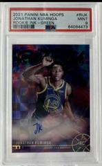 Jonathan Kuminga [Green] #RI-JK Basketball Cards 2021 Panini Hoops Rookie Ink Autographs Prices