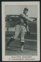Walter Johnson Baseball Cards 1922 E121 American Caramel Series of 120 Prices