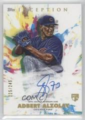 Adbert Alzolay Baseball Cards 2020 Topps Inception Rookies & Emerging Stars Autographs Prices