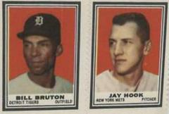Bill Bruton Baseball Cards 1962 Topps Stamps Prices