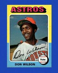 Don Wilson #455 Baseball Cards 1975 O Pee Chee Prices