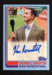 Ken Rosenthal [Light Blue] Baseball Cards 2017 Topps Archives Fan Favorites Autographs Prices