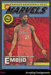 Joel Embiid #13 Basketball Cards 2020 Donruss Net Marvels Prices