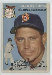 Johnny Lipon #19 Baseball Cards 1954 Topps Prices