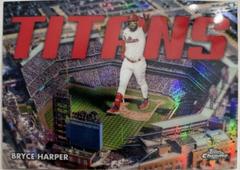 Bryce Harper [Red] Baseball Cards 2023 Topps Chrome Titans Prices