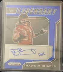 Shawn Michaels [Blue Prizm] Wrestling Cards 2022 Panini Prizm WWE Legendary Signatures Prices