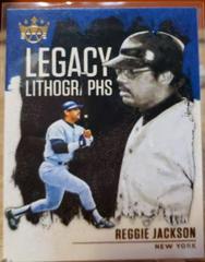 Reggie Jackson #LL-13 Baseball Cards 2021 Panini Diamond Kings Legacy Lithographs Prices