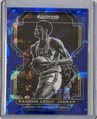 Kareem Abdul Jabbar [Blue Ice] Basketball Cards 2022 Panini Prizm Draft Picks Prices