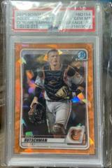 Adley Rutschman [Orange Refractor] #BD-154 Baseball Cards 2020 Bowman Draft Chrome Prices