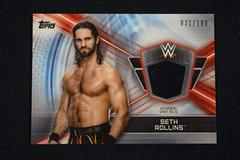 Seth Rollins #SR-SR Wrestling Cards 2019 Topps WWE Road to Wrestlemania Shirt Relics Prices