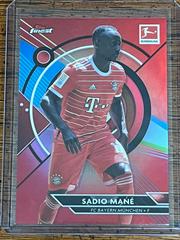 Sadio Mane [Red] #118 Soccer Cards 2022 Topps Finest Bundesliga Prices