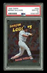 Bernie Williams #222 Baseball Cards 1999 Topps Prices
