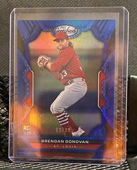Brendan Donovan [Blue] Baseball Cards 2022 Panini Chronicles Certified Prices