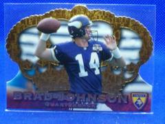 Brad Johnson #CR-94 Football Cards 1996 Pacific Crown Royale Prices