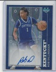 Rob Dillingham #PPA-RD Basketball Cards 2023 Bowman Chrome University Prodigal Playmakers Autographs Prices