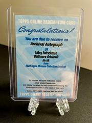 Adley Rutschman #AA-AR Baseball Cards 2023 Topps Museum Collection Archival Autographs Prices